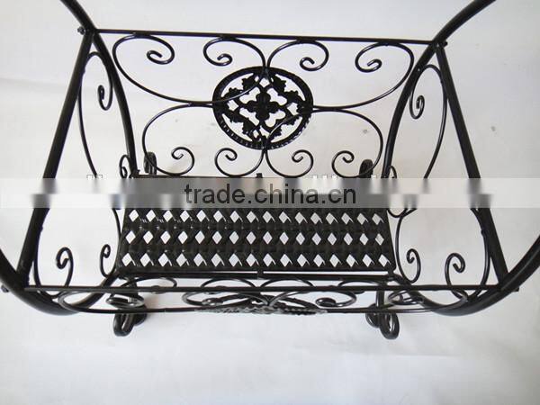 Metal storage coffee Table Gramercy Scroll Design Bathroom glass table