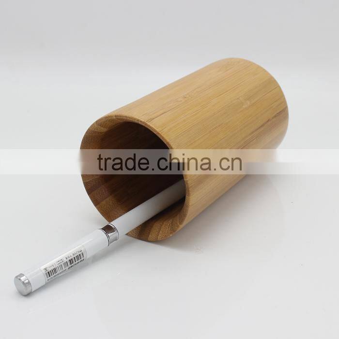 Custom Made Wooden Big Pencil Case wood pen container