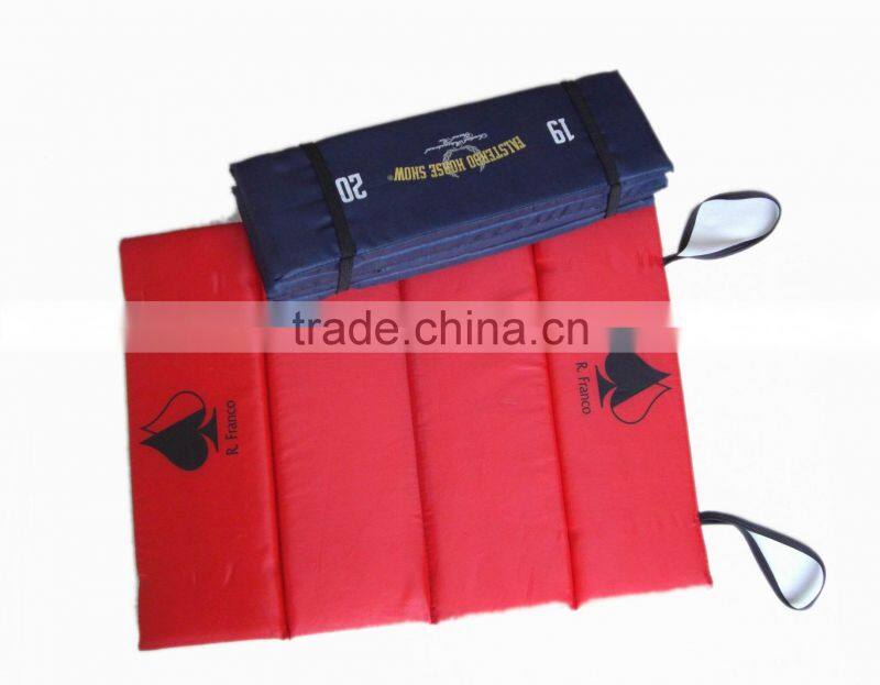 Multi-function stadium seat cushion/chair seat cushion/seat mat