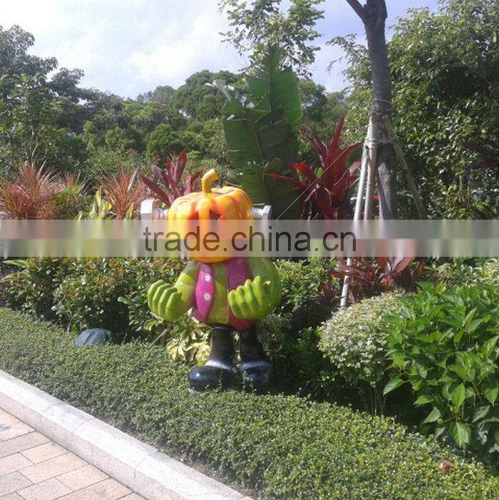 Outdoor fiberglass holloween decoration