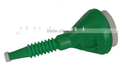 Home Car Motocycle Plastic Double Two Capped Funnel 150879