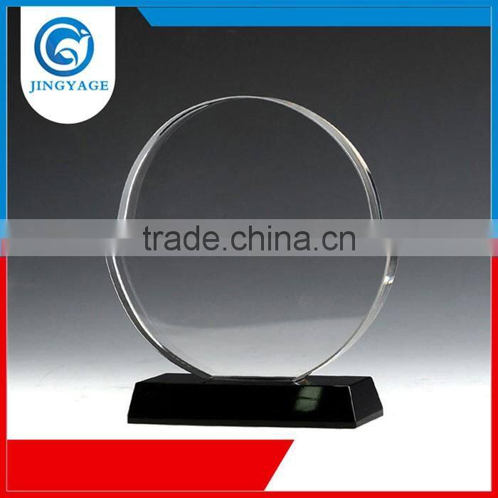 Jingyage Over 15 years experience free sample promotional customized perfect crystal trophy fashion modern crystal trophy