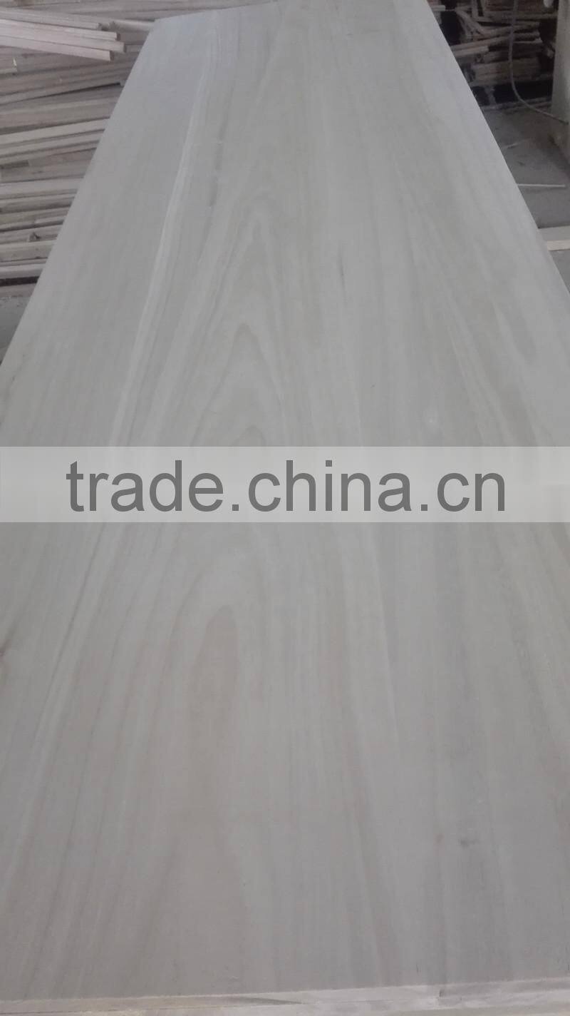 paulownia edge glued panel