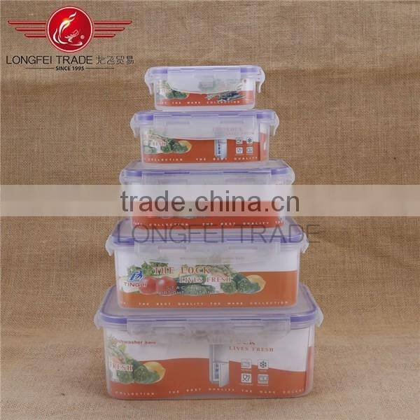 Kitchenware BPA Free Plastic Storage Box, Airtight Perservation Box, Crisper