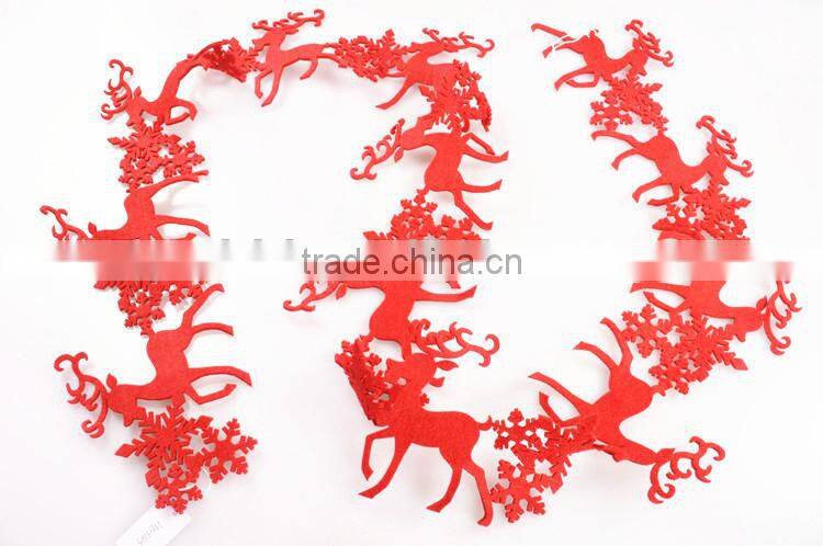 felt christmas reindeer decorations & ornaments