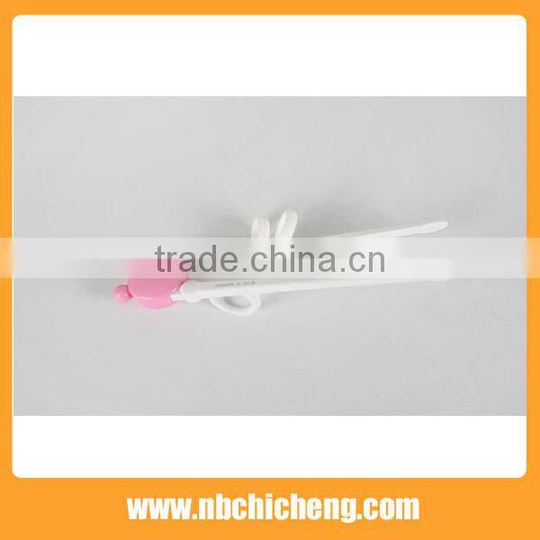 Cute Cartoon Children Education learning chopsticks and rubber chopsticks holder