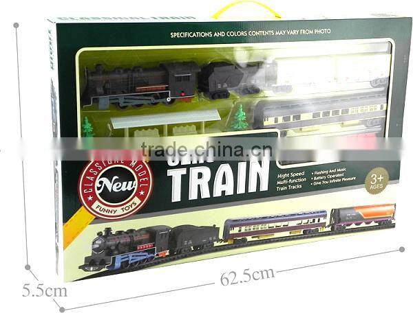 2014 new battery operated toy train with light&music BTC168333