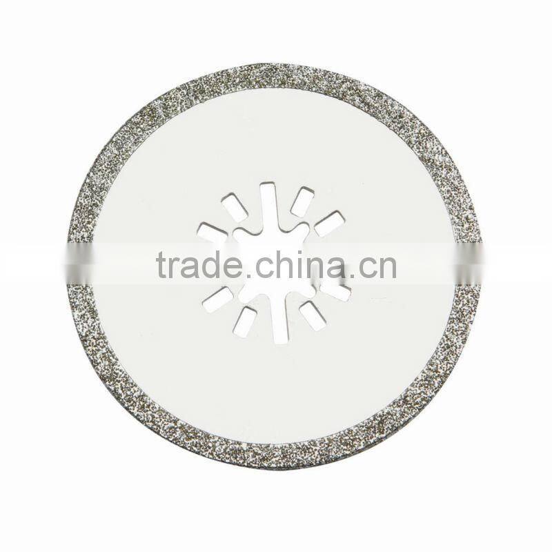 2-1/2 In. Diamond Grit Round Multi-Tool Blade For Masonry portable blades snow blades for tractors