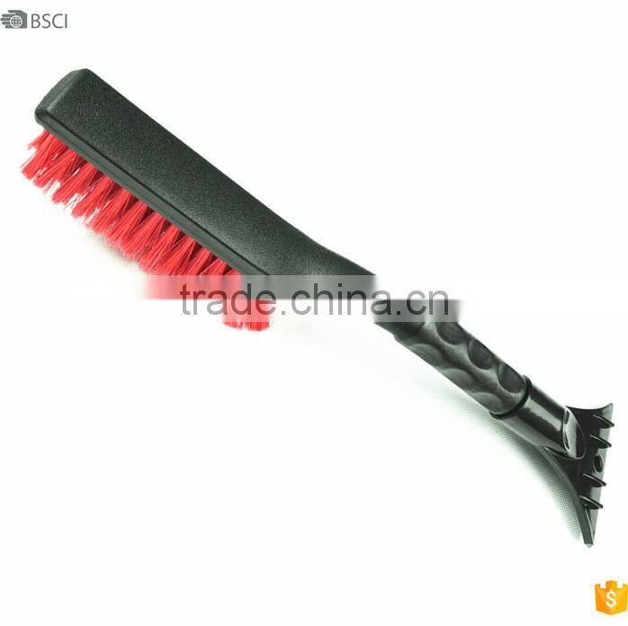 0 risk short handle car snow brush with ice scraper