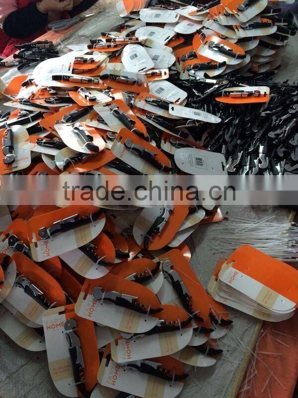 Cute Shape Stainless Steel Wine Bottle Opener