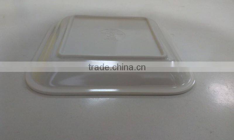 100% unbreakable square melamine dinnerware sets Melamine plate 5A1071