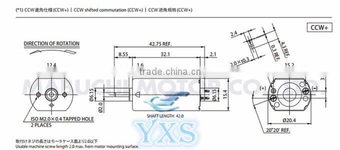 Kind shooting New M A B U C H I 180 motor toy brush motor FF-180SH 3V /3.2V In stock~