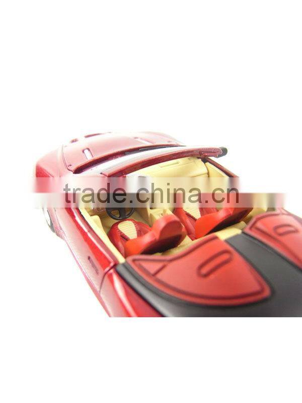 New product 1:43 Scale 4CH RC Alloy Car with steering wheel remote control car