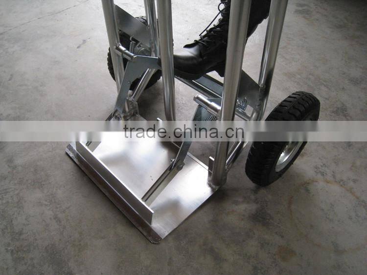 light aluminium hand trolley for industrial hand cart truck