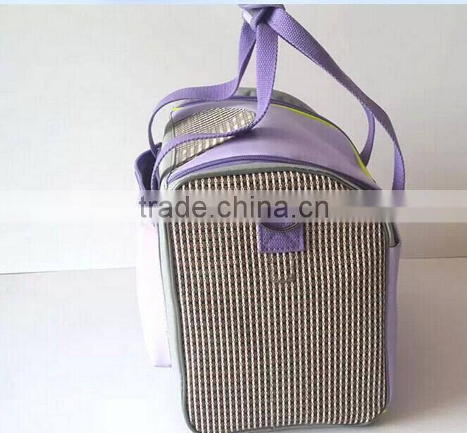 Customize color outdoor lovable dog carrier for lady