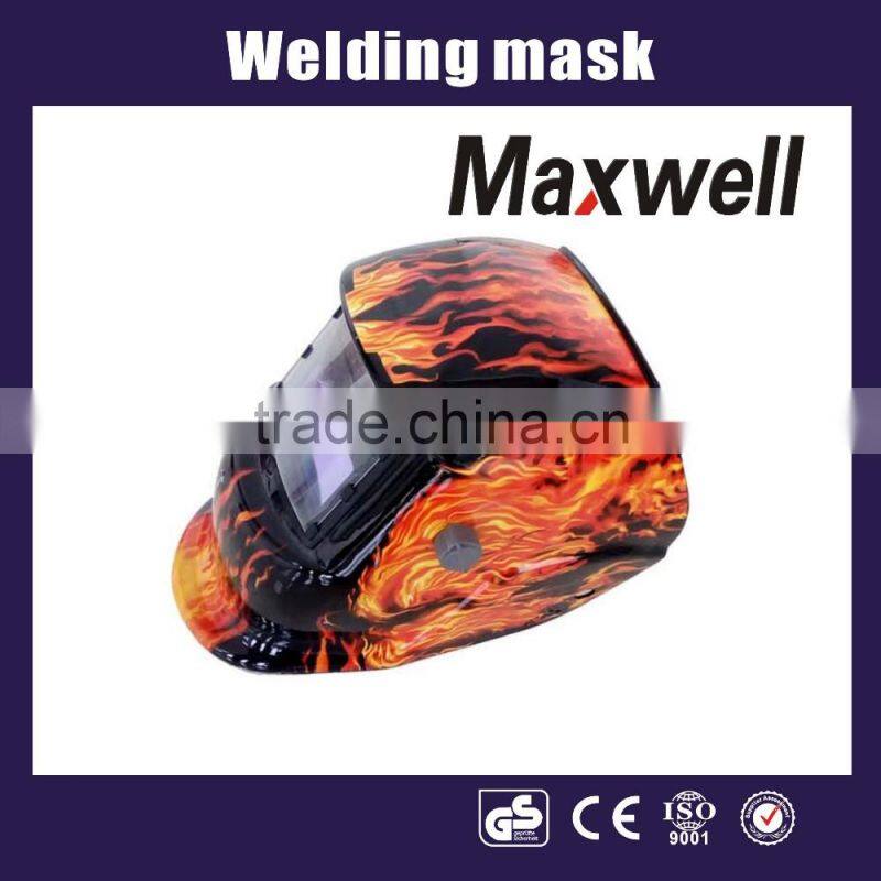 Auto darkening welding helmet custom