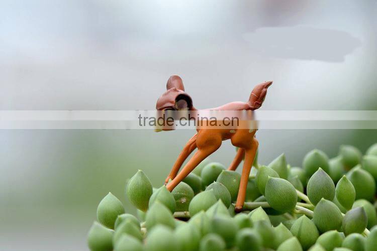 Mini CUTE fashional Resin decoration, Mini Bambi micro landscape more meat landscape gardening DIY furnishing articles