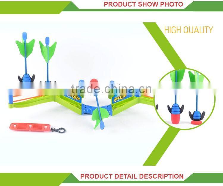 Wholesale good quality sport set plastic bow and arrow toys