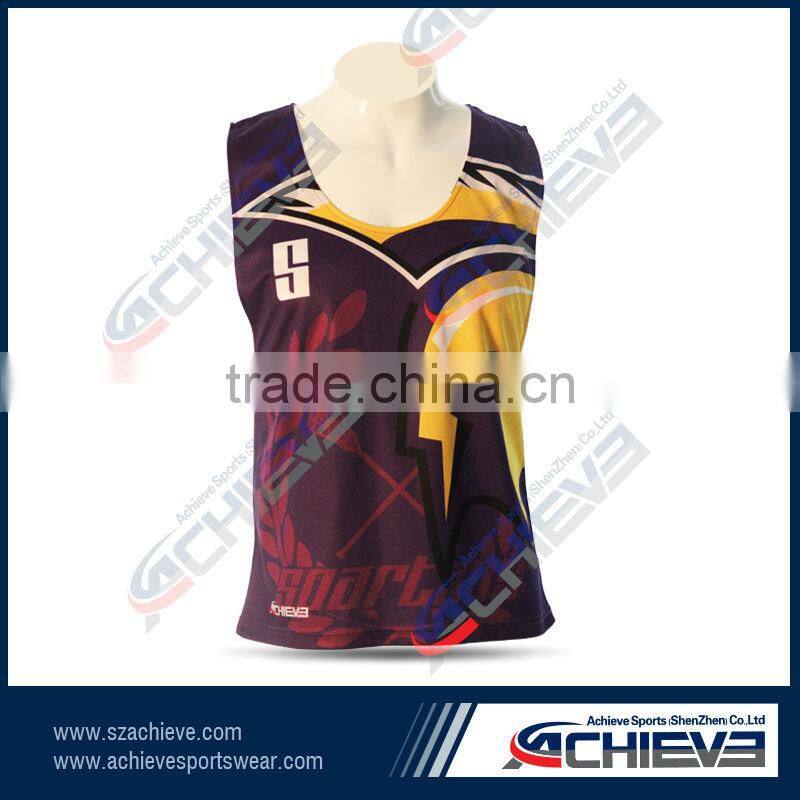 100% polyester superior quality professional no fading Lacrosse Jerseys for Team