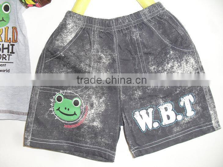 Children's cotton comfortable carton design suits