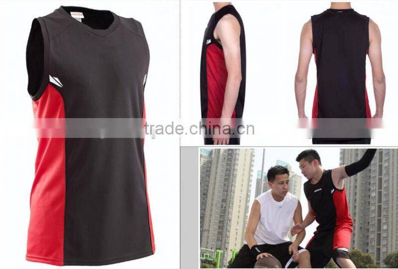 100% Polyersster Sublimation Reversible Basketball Jersey Uniform Design