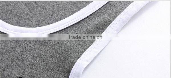 Customized Tank top. men singlet