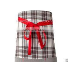 adult bib custom printing wholesale uniform for supermarket with functional pockets