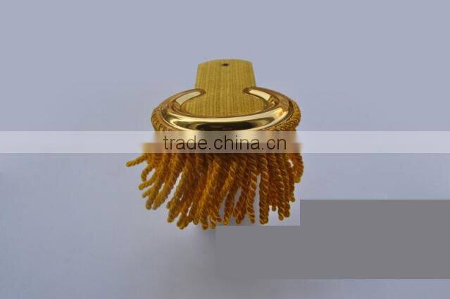 custom cotton blue and yeallow tassel band/military uniform should boards/epaulets