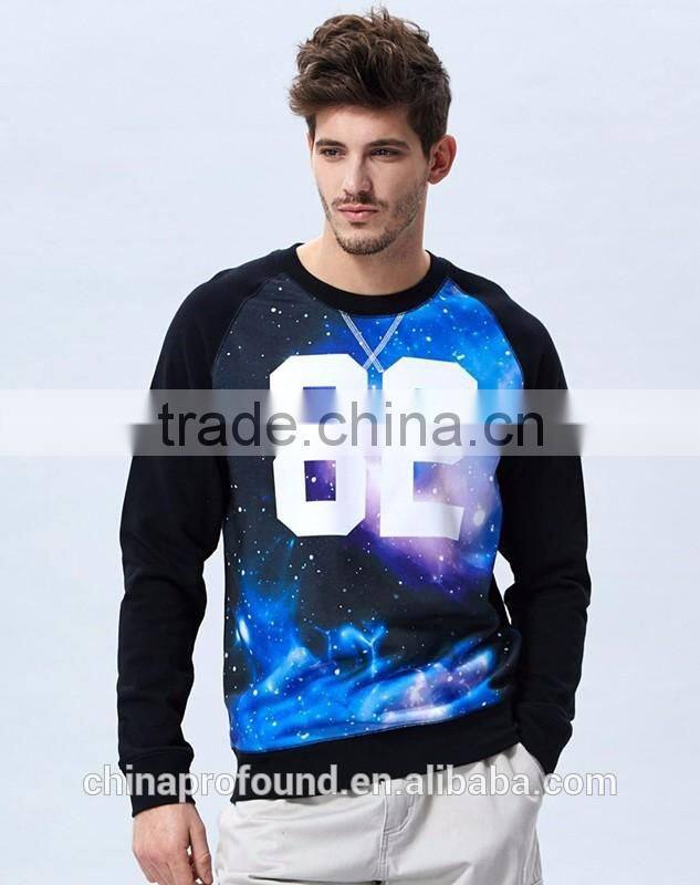 Custom Made Fashion Sweatshits Wholesale Men Sweatshirt Printing