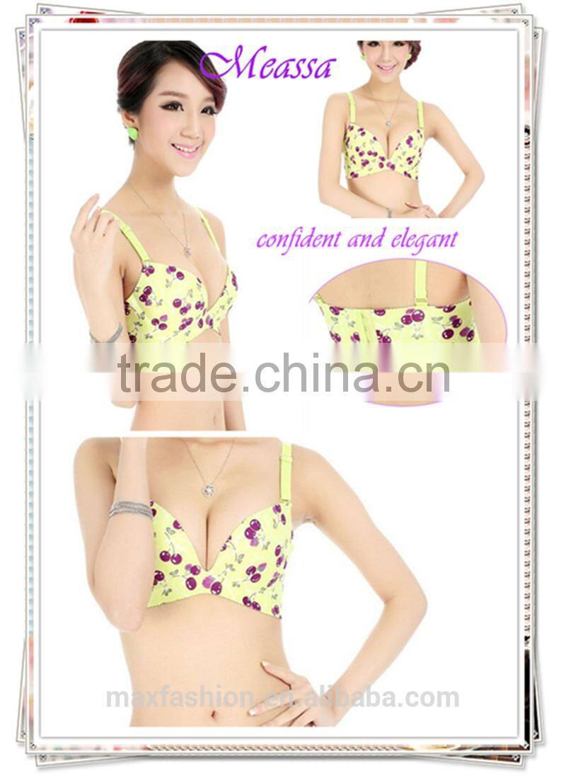 2015 Ultra-thin support sexy extreme push up bra