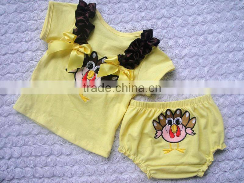 Wholesale baby christmas clothes set two pieces outfits made in turkey
