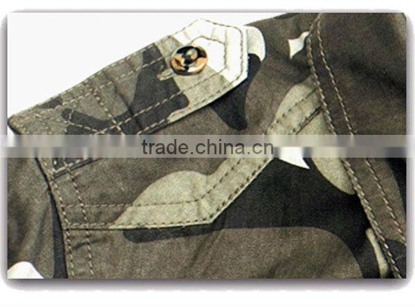 fashion multi-functional military camouflage shirt