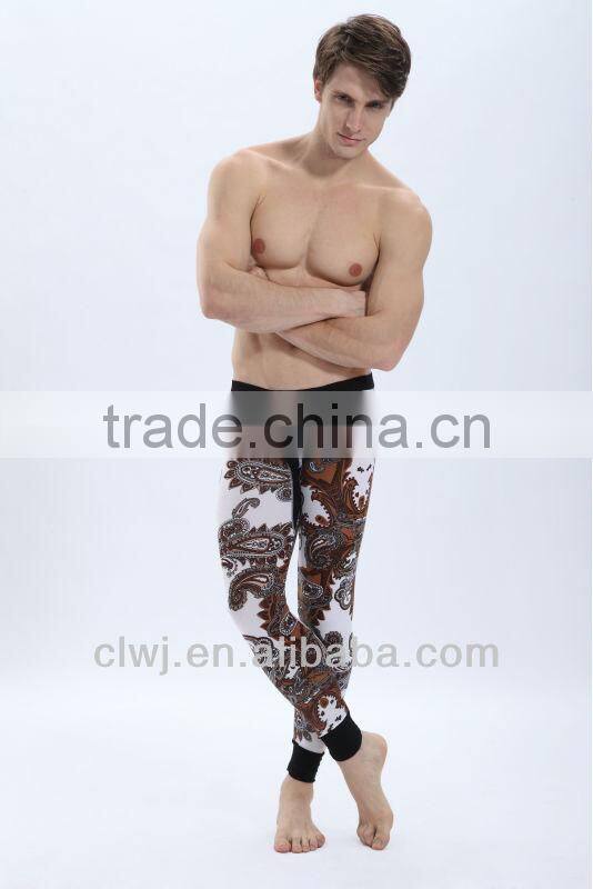 Novelty mens winter thermal long pant legging