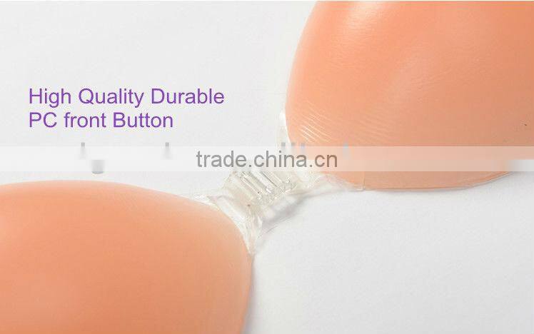 Liftup size up comfortable silicone gel padded silicone brassiere