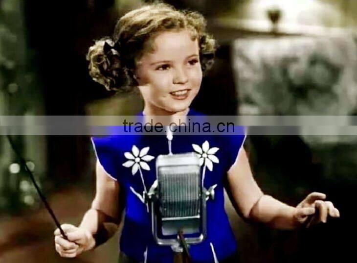 2017 JannyBB Latest Vintage White Flower Embroidery Shirley Temple Bold Styling Clothing Set