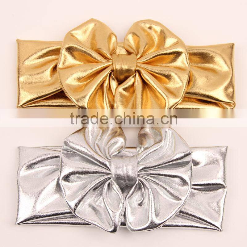 Sequin Bow Elastic Knot Headband Baby Headband Wholesale Shine Korean Headwear