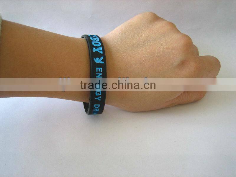 hot sale custom fashion silicone wristband