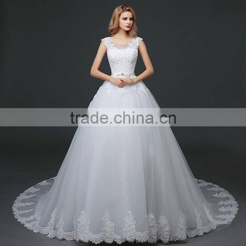 Latest design party dresses wedding dress 2016