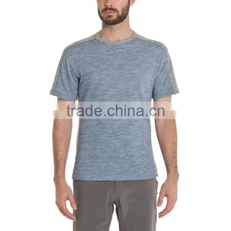 Merino wool men's t shirt men's Transport Short Sleeve Polo T-Shirt