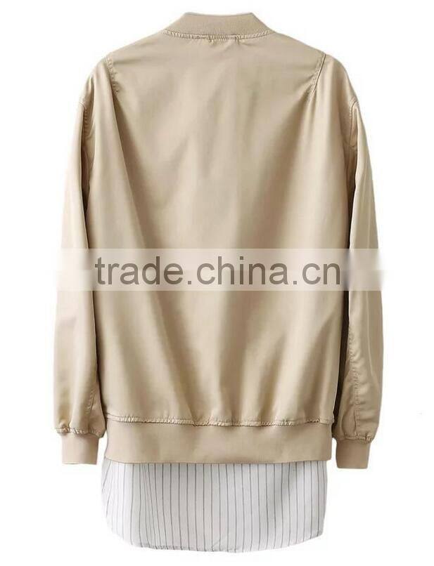 Runwaylover EY0980C Wholesale classic men women nylon custom bomber jacket