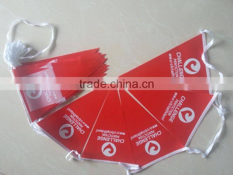 customized pennant bunting flag