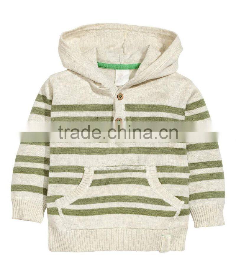 Wholesale 100% cotton knitted sweater design for kids hand knit boy sweater