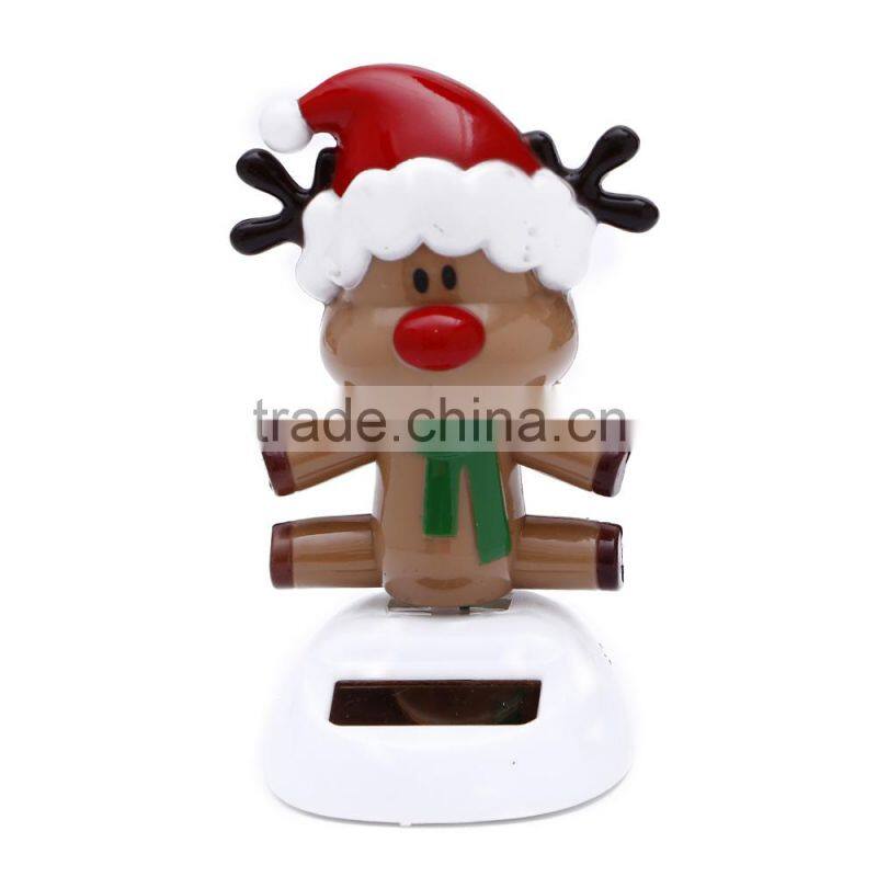 Christmas santa claus solar flowers powered dancers