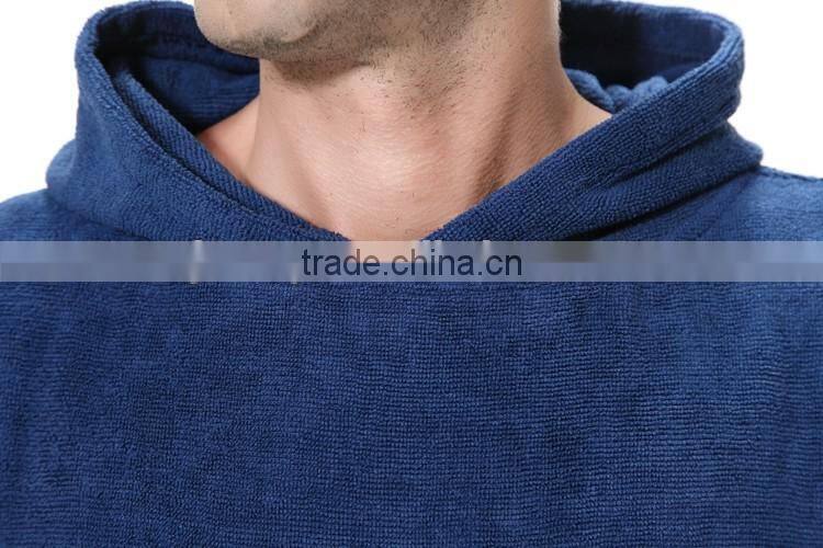 wholesale custom women hooded surf poncho towel