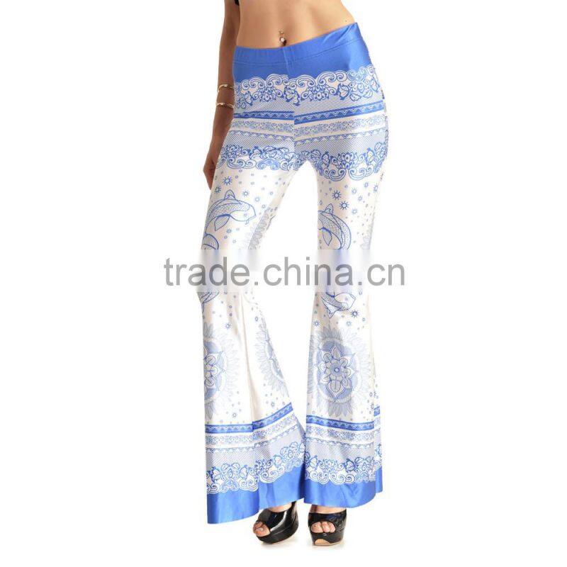 scale Plus size bell bottom pants/ morning xg new design flares/ wide legging flare trousers