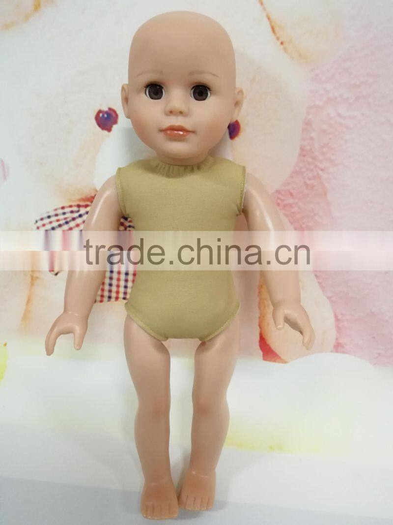 Cute doll full vinyl 18 inch doll for shop