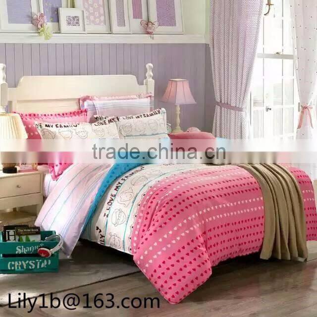 Lovely Bedroom Plain Color Bedding Set home bedding king size comforters sets