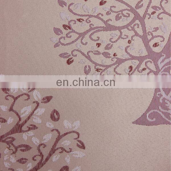 2016 100 polyester jacquard blackout curtain made in Shaoxing