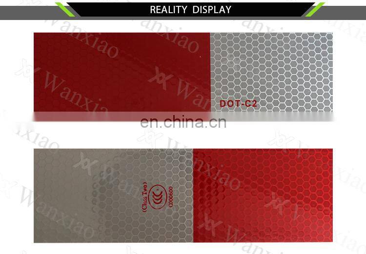 High Intensity Prismatic waterproof dot c2 reflective tape for vehicle