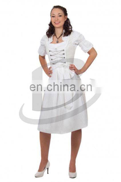 Custom made Long Dirndl with blouse & apron / Trachten Long Dirndl Dress / Traditional Bavarian (Oktoberfest Dirndls Garments)